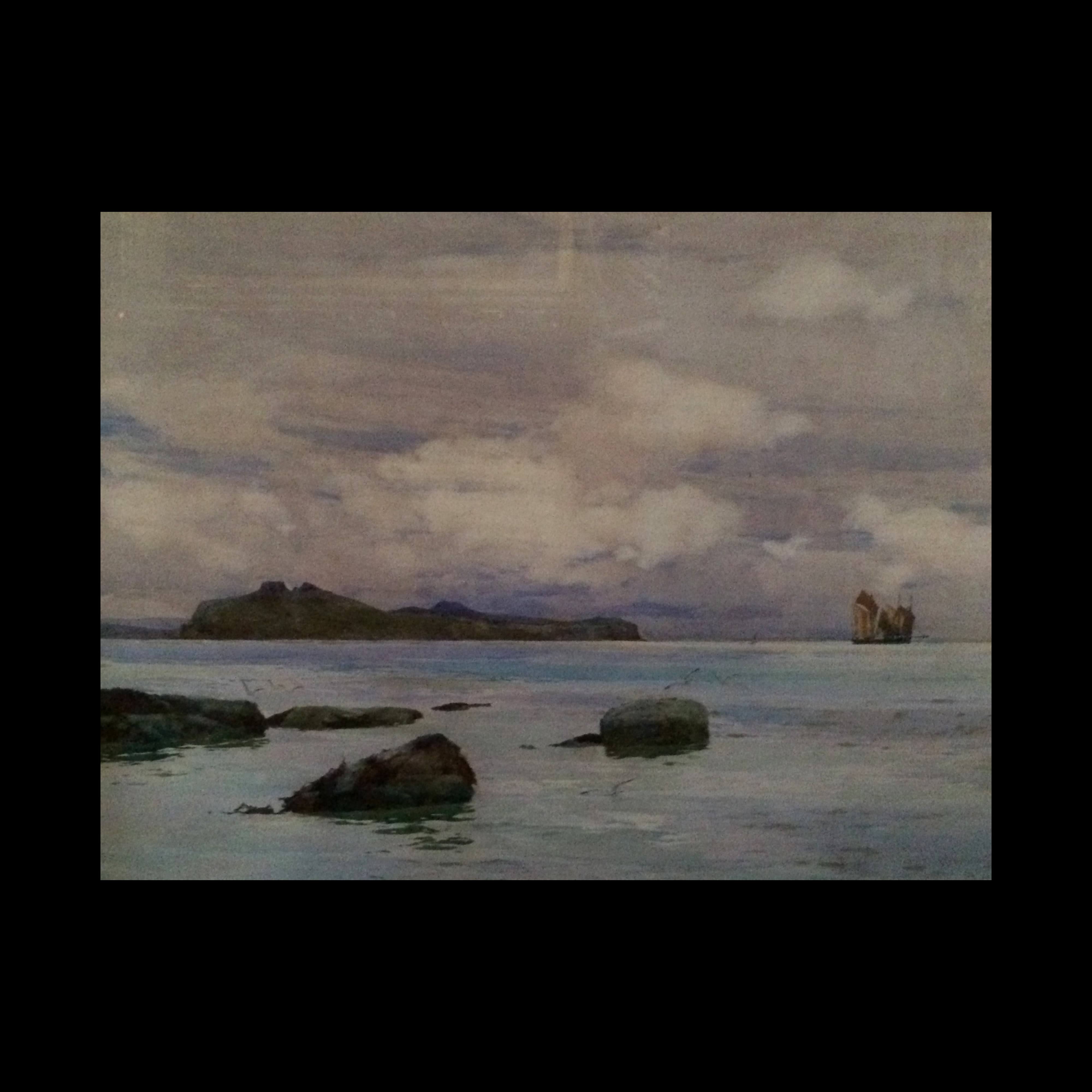John Fraser (1858-1927) English Painter "En La Costa De Viscaya" circa1889