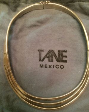 Mexican Sterling Necklace and Bracelet set by Tane
