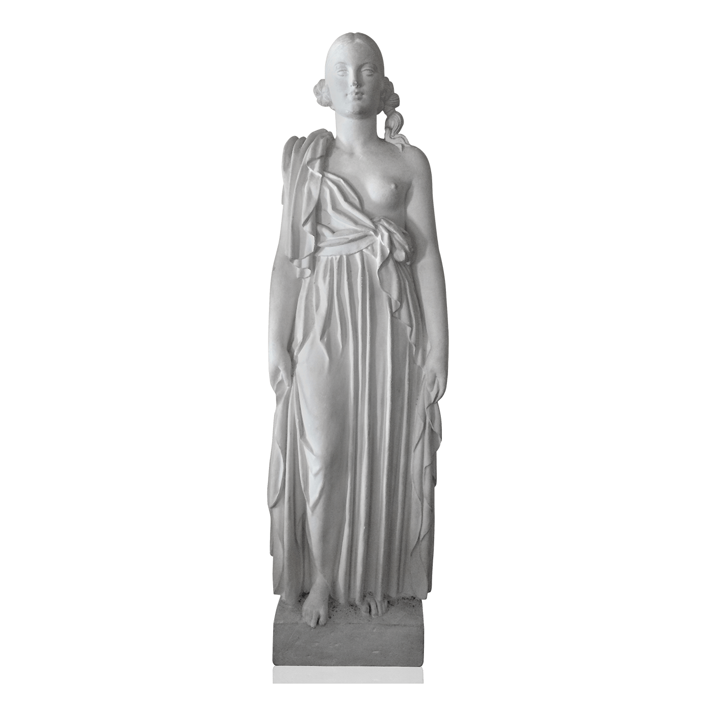 Gabriel Forestier 1889-1969 French sculpture of Classical woman c.1920