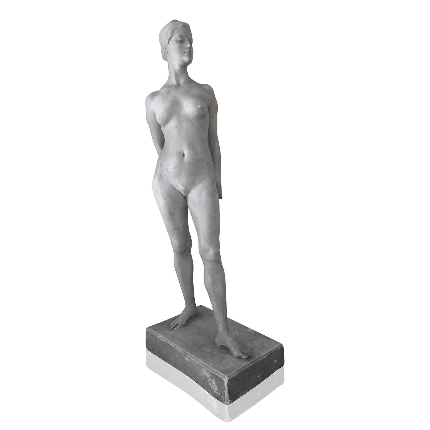 Karl Theodore Bitter 1867-1915 American sculpture of Doris Doscher Baum as Diana c.1900