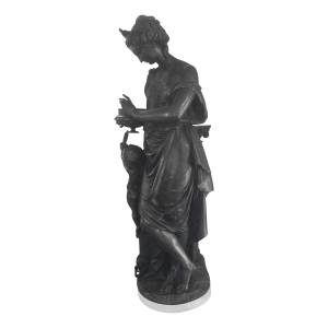 Classical 19th century Bronze with Mother and Child