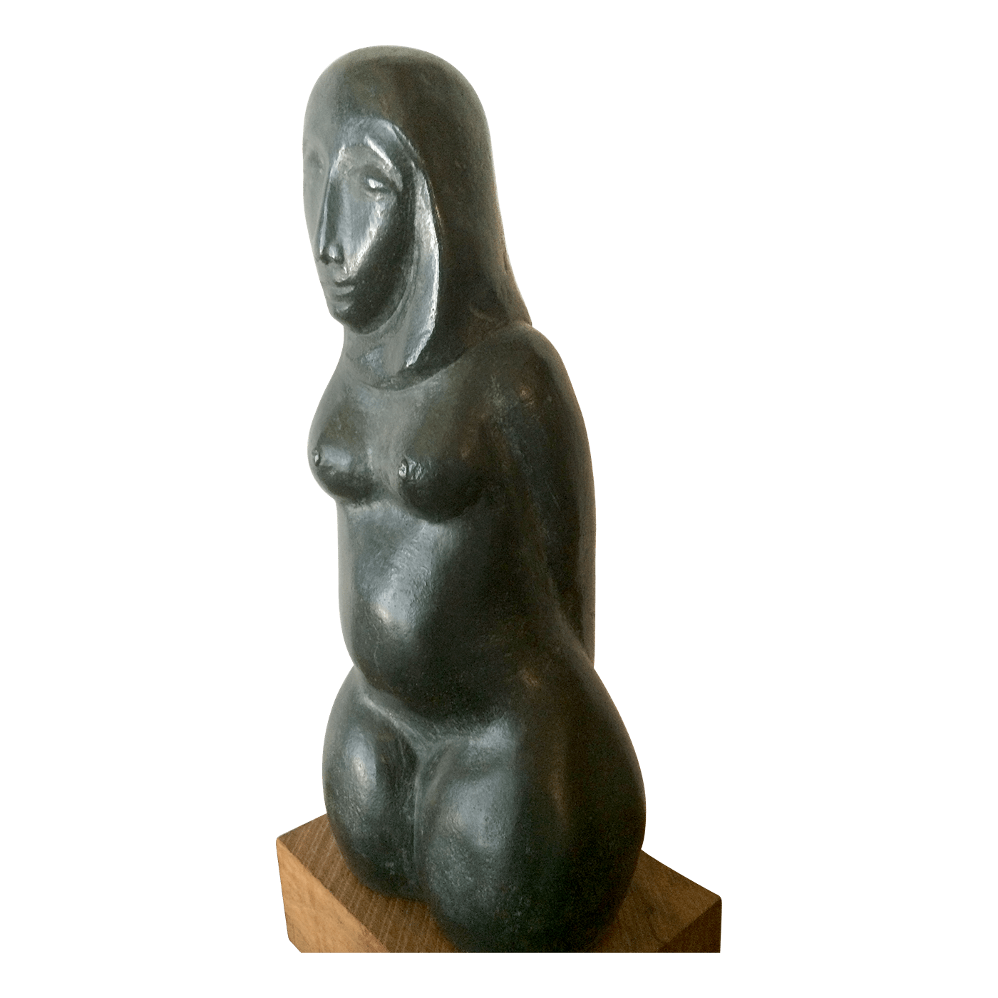 John Bernard Flannagan (1895-1942) American Modernist Bronze Sculpture Nude circa 1927
