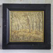 William Bils (early 20th Century) New York Impressionist Artist ,Prospect Park ,Brooklyn "Landscape " circa 1920