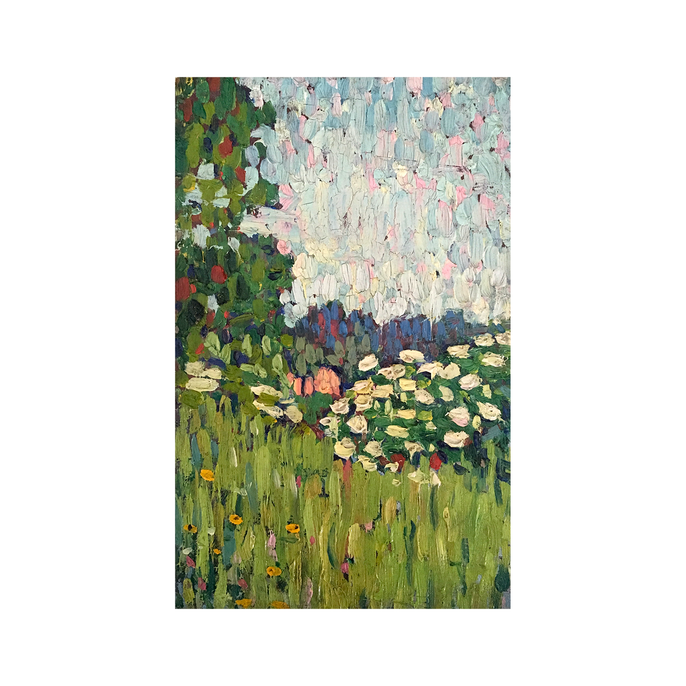 French School  “Flowers in the field” ca 1920