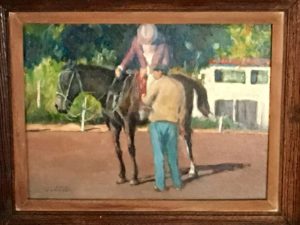 Manuel Barros [1907-1961] Spanish/Argentine artist "Easy Boy" circa 1940