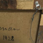 Eugene Gustavovitch Berman [1899 - 1972] American/Russian Surrealistic Cityscape 1928