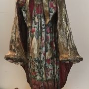 Santos with Estofado Decoration on Base, 1835