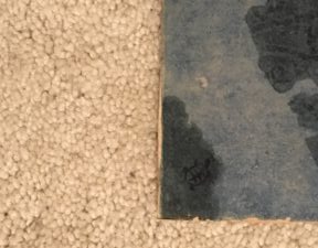 American School Modernist landscape "Moon and Mountain" circa 1930