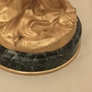 Henri Desire Gauquie [1858-1927] French Art Nouveau sculpture "Persephone", ca.1890.