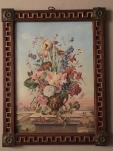 Friedrich Jungling [1846- 1889] New York/Germany Painter " Classical Floral pair Still Life's" circa 1860