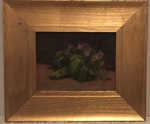 Herbert Cyrus Farnum [ 1866-1925] American painting "Flowers" circa 1894
