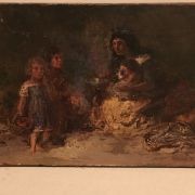 American school “Sharing”, 1874.