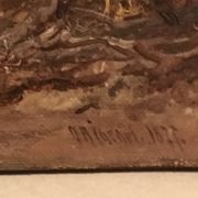 American school “Sharing”, 1874.