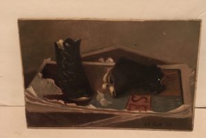 American School "Old shoes and books" 1881
