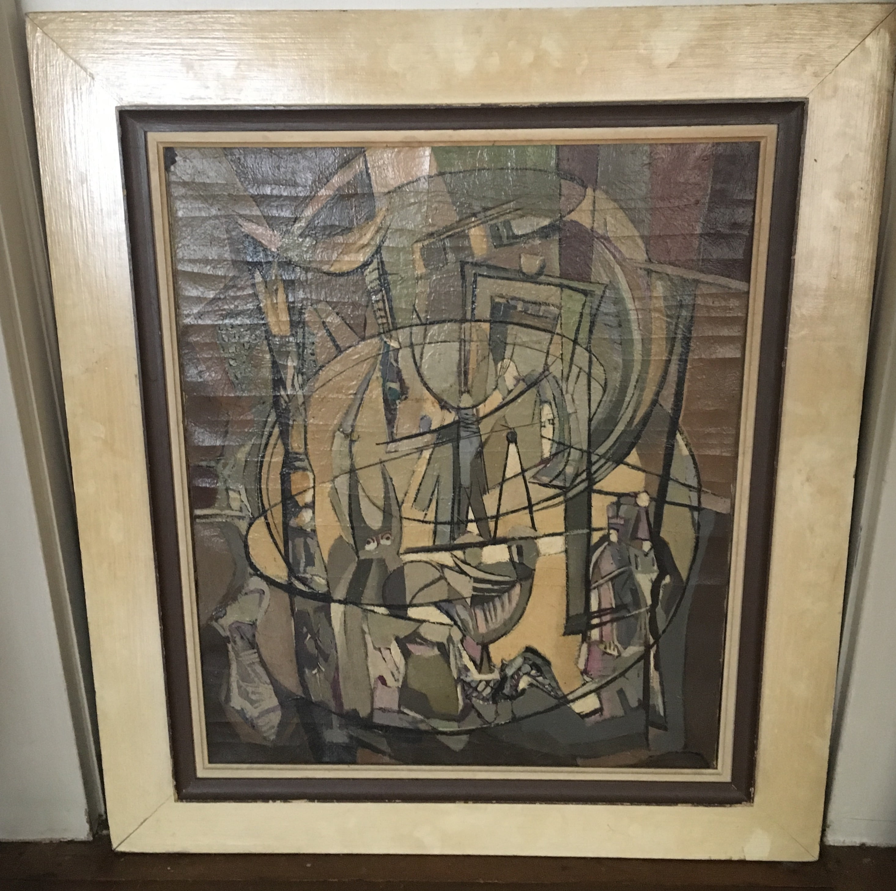 Eastern European modern abstract : <i>Center ring circus</i>, 1958.