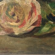French school : <i>Roses</i>, ca.1880.
