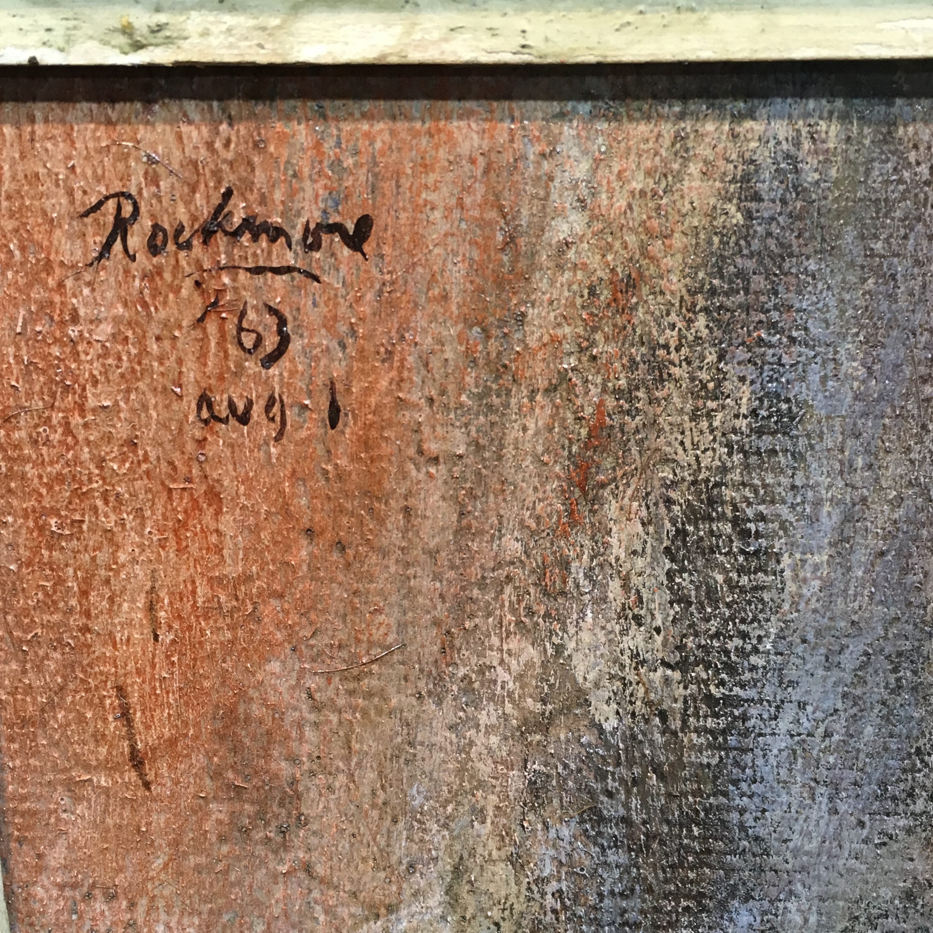 Noel Rockmore [1928-1995] American Average, 1963. Oil on canvas ? x ? inches Signed and numbered at upper left.