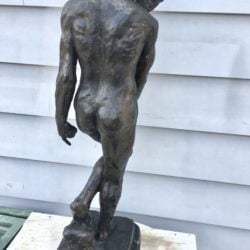 Auguste Rodin [1840-1917] : <i>Adam</i>, 1888 cast ca. mid-20th century.