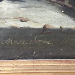 Marc Sopra [?-?] Italian-American genre : <i>Pigeons</i>, 1879.