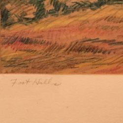 Donald J Bear [1905-1952] : Foot hills, 1945.