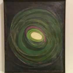 George Marinko [ 1908-1989] American surrealist painting " Untitled" circa 1933-34