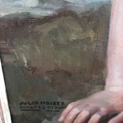 Julio Moises [1888-1968] Spanish : Pescadora, 1920.