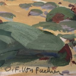Ottmar Von Fuehrer [1900-1967] American : Tide coming in, Rockport, ca.1950s.