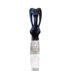 Frieda Sohn [1912-2006] Baltimore bronze : <i>Mountain ram</i>, ca.1950s.