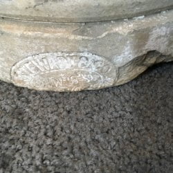 Stewart & Co. Stone Cutters [fl.1890-1940] : <i>Cherub and dolphin</i>, ca.1899.