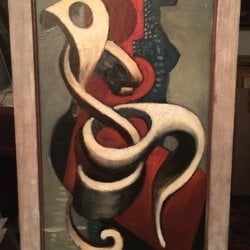 [unattributed] American school : <i>Modernist</i>, circa 1920’s