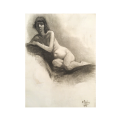 Aiden Lassell Ripley [1896-1969] : <i>Female nude</i>, ca.1927.