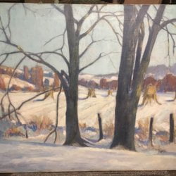 Lila (Cooper) Knight-Smith [1881-1980] : <i>Winter thaw, Wheeling, West Virginia</i>, ca.1920.