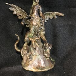 [unattributed] : <i>Female mythological demon harpy</i>, ca.1960s.