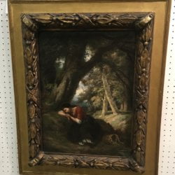 [unattributed] French school : <i>Resting</i>, ca.1790-1820.