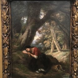 [unattributed] French school : <i>Resting</i>, ca.1790-1820.