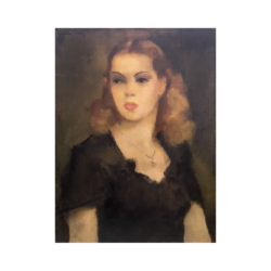 Gaston Jarry [1889-1974] Argentine artist : Young beauty, 1949.