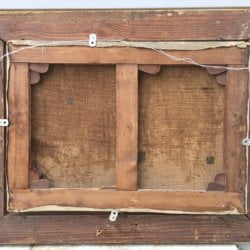 Johan Peter von Wildenradt [1861-1904] Danish Artist : <i>Figure in a landscape</i>, 1890.