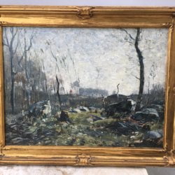 Henry Ward Ranger [1858-1916] : <i>The stump</i>, ca.1898