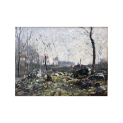 Henry Ward Ranger [1858-1916] : <i>The stump</i>, ca.1898