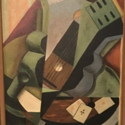 [unattributed] American school : <i>Cubist composition</i>, 1945.