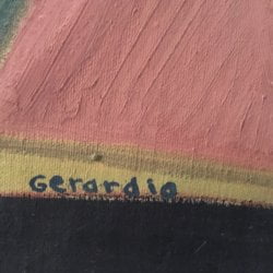 Helen Gerardia [1903-1988] American : Abstract, ca.1940s.