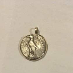 [unattributed] Greek coin : Ancient silver Tetradrachm coin ca.305-283 B.C.