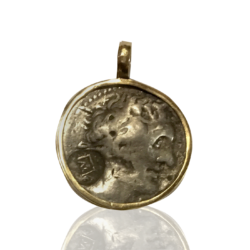 [unattributed] Greek coin : Ancient silver Tetradrachm coin ca.305-283 B.C.