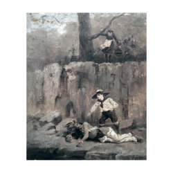 [unattributed] : <i>Boy Scouts to the rescue</i>, circa 1900.