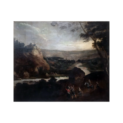 [unattributed – Flemish school] : <i>The caravan</i>, ca.1658.