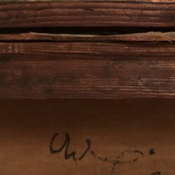 Adolf Hildenbrand [1881-1944] Early German Modernism : <i>Early modernist figures in a landscape</i>, ca.1900.