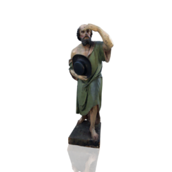 [unattributed] Spanish Santo figure : The wondering apostle, ca.1830-40.