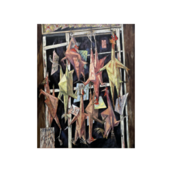 Clifford Edgar Jones [1915-1975] : <i>Chickens for sale</i>, 1948.