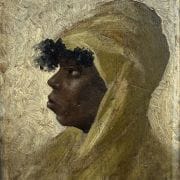 Luigi de Servi [1863-1945] Italian : “Portrait of a young man “ circa 1890