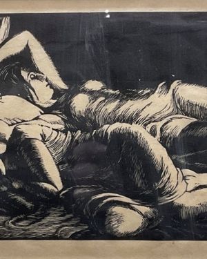 Gwendolen Mary Raverat (1885-1957) ,English “Sleepers” circa 1927